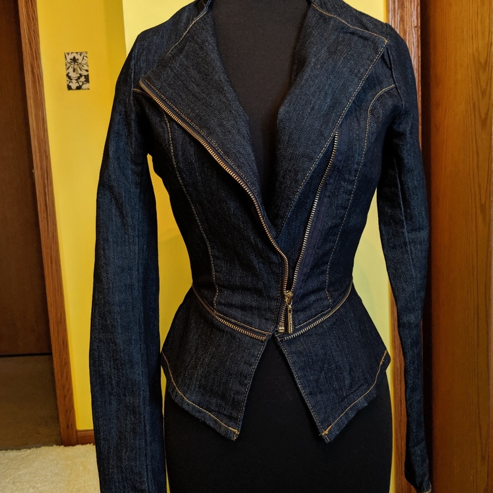 Nicki Minaj XS denim jacket